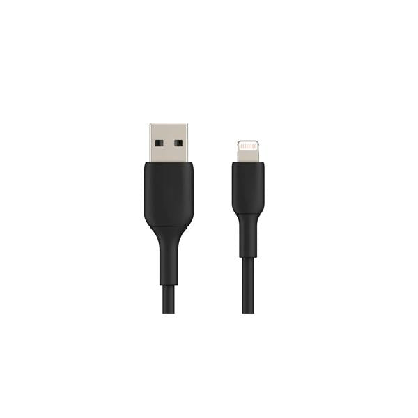 Hamlet XCU2A-LGT200 Lightning cable 2 m Black [XCU2A-LGT200]