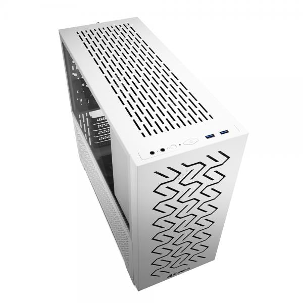 Sharkoon MS-Z1000 Micro Tower Bianco [MS-Z1000WHITE]