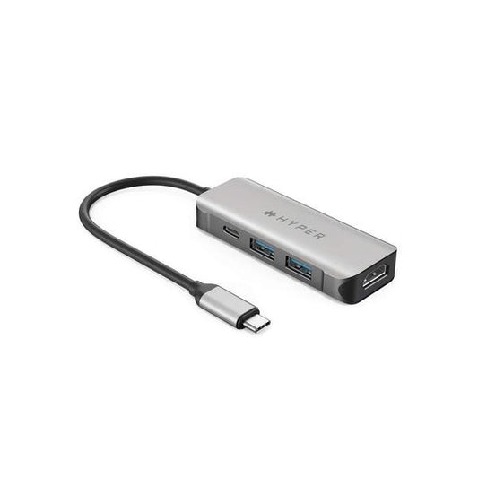 HIPER DRIVE DOCKING STATION USB-C DUAL HDMI 4K CON PD PASS-THRU CON 100W [HD41-GL]