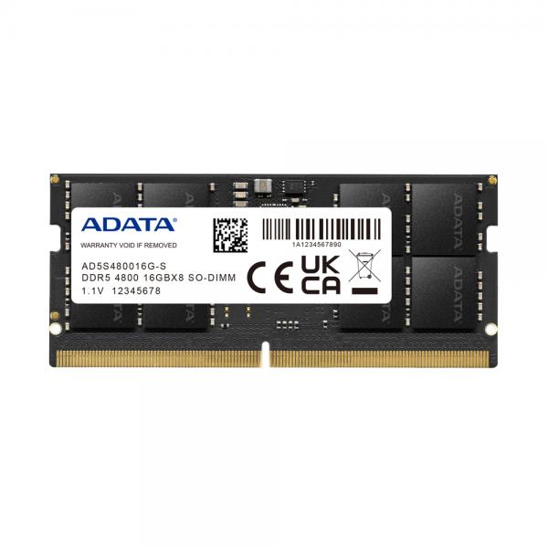 ADATA RAM SODIMM 16GB DDR5 4800MHZ [AD5S480016G-S] 