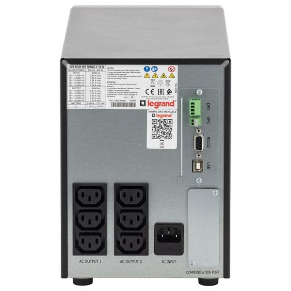 Legrand Keor ASI SPE tower 750VA gruppo di continuità (UPS) A linea interattiva 0,75 kVA 600 W 6 presa(e) AC [LG-311060]