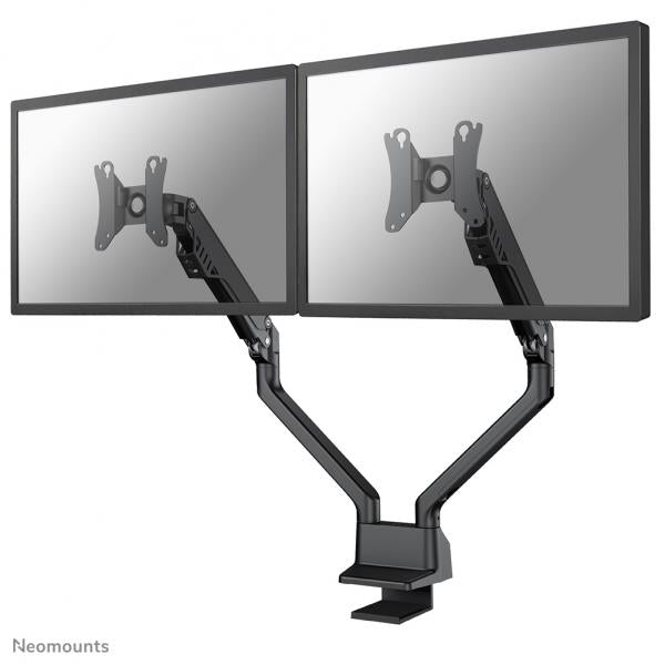 Neomounts 10-32 inch - Flat screen desk mount for 2 screens ( clamp ) [FPMA-D750DBLACK2]