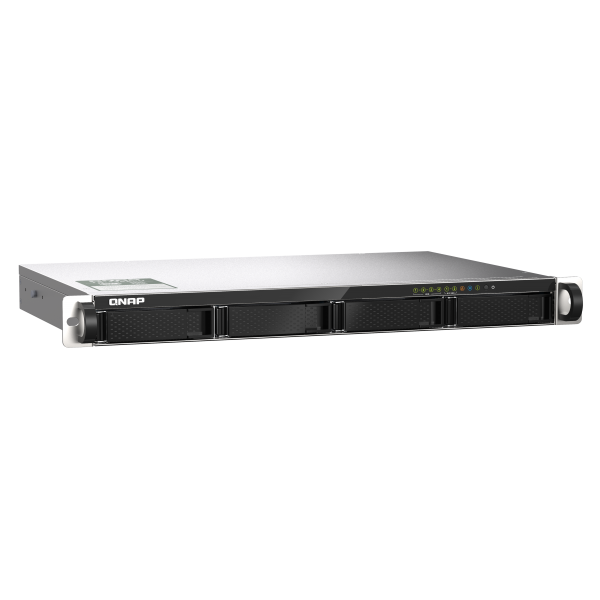 QNAP TS-435XEU NAS Rack (1U) Collegamento ethernet LAN Nero, Grigio CN9131 [TS-435XEU-4G]