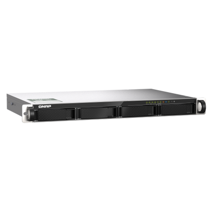 QNAP TS-435XEU NAS Rack (1U) Collegamento ethernet LAN Nero, Grigio CN9131 [TS-435XEU-4G]