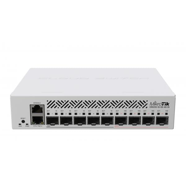 MikroTik Cloud Router Switch 310-1G-5S-4S+IN con licencia RouterOS L5 CRS310-1G-5S-4S+IN [CRS310-1G-5S-4S+IN] 