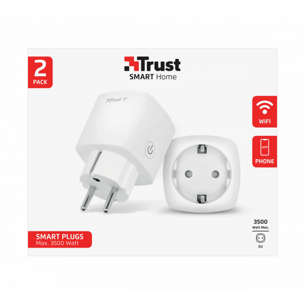 Trust 71301 enchufe inteligente 3000 W Blanco [71301] 