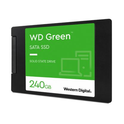 WESTERN DIGITAL SSD GREEN INTERNO 240GB 2,5" SATA 6GB/S R/W 545/430 [WDS240G3G0A]
