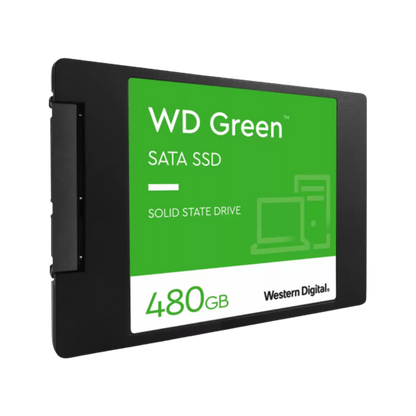 WESTERN DIGITAL SSD GREEN INTERNO 480GB 2,5" SATA 6GB/S R/W 545/430 [WDS480G3G0A]