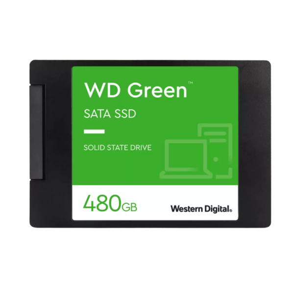 WESTERN DIGITAL SSD VERDE INTERNO 480GB 2.5" SATA 6GB/SR/W 545/430 [WDS480G3G0A] 