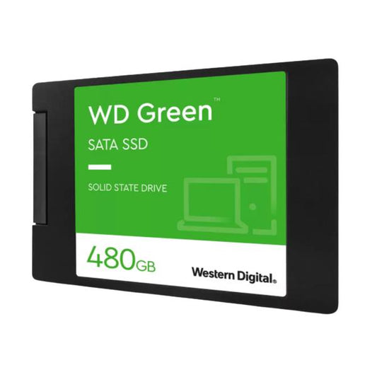 WESTERN DIGITAL SSD VERDE INTERNO 480GB 2.5" SATA 6GB/SR/W 545/430 [WDS480G3G0A] 