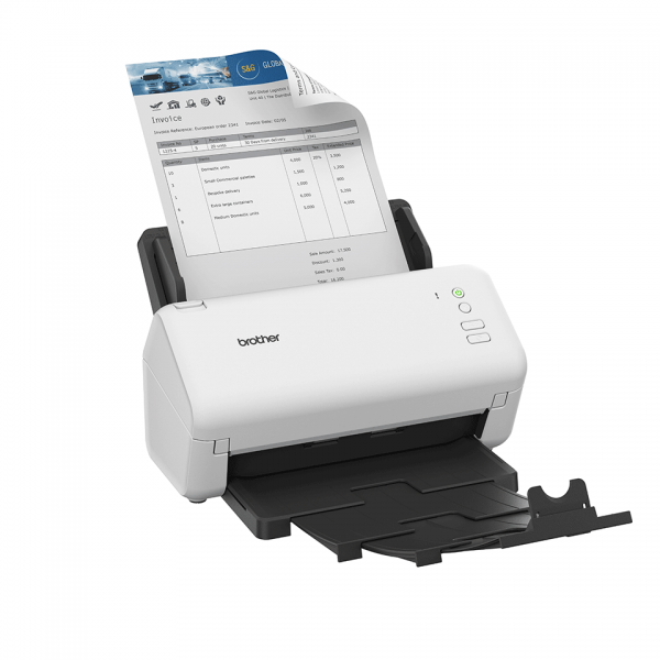 Brother ADS-4100 scanner Scanner ADF 600 x 600 DPI A4 Nero, Bianco [ADS4100RE1]