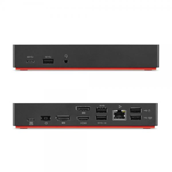 Lenovo Hybrid USB-C Dock 135W 5xUSB/USB-C/2xDP/2xDHMI/RJ-45/3YR WTY [40AF0135EU]