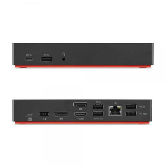 Origin Storage 40AF0135EU replicatore di porte e docking station per laptop USB 3.2 Gen 1 (3.1 Gen 1) Type-A + Type-C Antracite, Rosso [40AF0135EU]