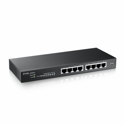 Zyxel GS1915-8 Gestito L2 Gigabit Ethernet (10/100/1000) Nero [GS1915-8-EU0101F]