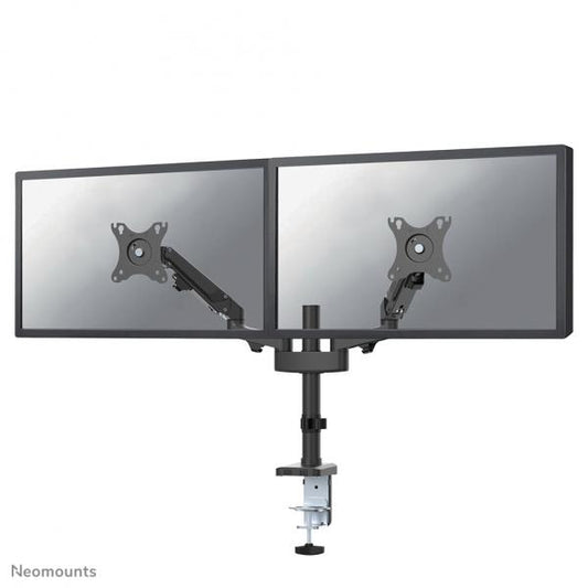 Neomounts 10-27 inch - Flat Screen Monitor Arm - 2 Screens - Full Motion - Max 7KG - Black [DS70-750BL2]