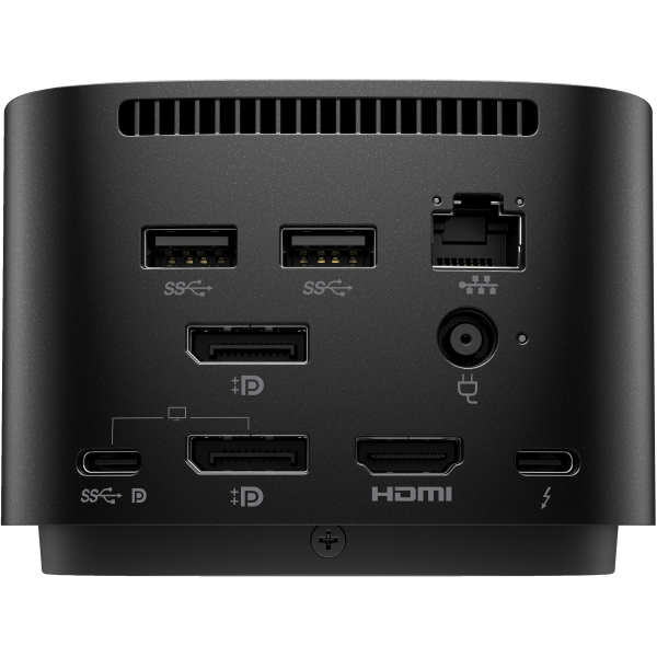 HP DOCKING STATION G4 THUNDERBOLT 1X USB-A 3.2 GEN 2 1X SLOT BLOCCO STANDARD KENSINGTON 2X USB-A 3.2 GEN 1 1X HDMI 2X DP 1X ETHERNET CON CAVO COMBO [4J0G4AA]