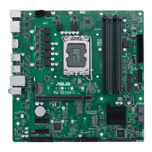 ASUS PRO Q670M-C-CSM Intel Q670 LGA 1700 micro ATX [90MB19E0-M0EAYC]