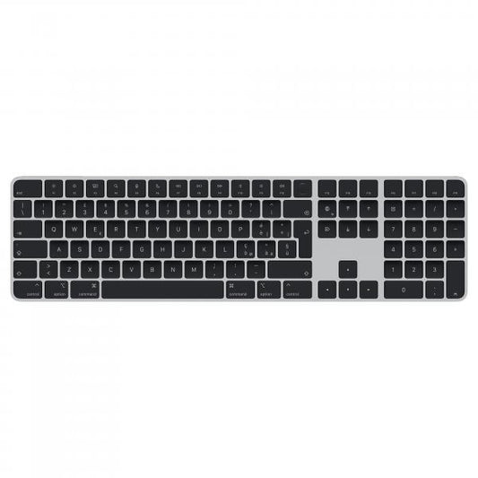 TECLADO APPLE MAGIC CON TOUCH ID PARA MODELOS MAC CON TECLAS APPLE SILICON ITALIANO NEGRO [MMMR3T/A]