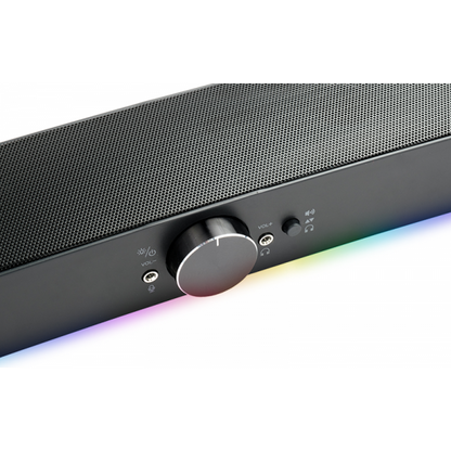 ITEK GAMING SOUNDBAR, RGB, BLUETOOTH, JACK 2x3.5mm, USCITA MIC E CUFFIE [ITSDS100]