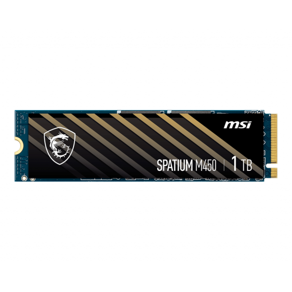 MSI SPATIUM M450 PCIe 4.0 NVMe M.2 1TB PCI Express 4.0 3D NAND [S78-440L980-P83]