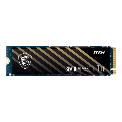 MSI SPATIUM M450 PCIe 4.0 NVMe M.2 1TB PCI Express 4.0 3D NAND [S78-440L980-P83]