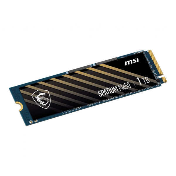 MSI SPATIUM M450 PCIe 4.0 NVMe M.2 1TB PCI Express 4.0 3D NAND [S78-440L980-P83]