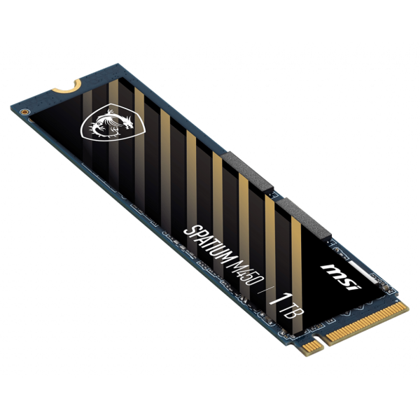 MSI SPATIUM M450 PCIe 4.0 NVMe M.2 1TB PCI Express 4.0 3D NAND [S78-440L980-P83]