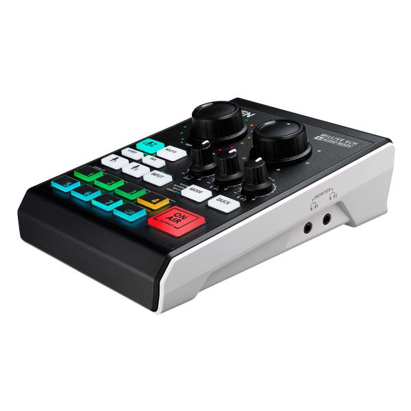 Aten MicLive 6-CH All-in-one AI-powered Audio Mixer with Streaming, External USB-C Recording (Custom Audio Effects) UC8000-AT [UC8000-AT]