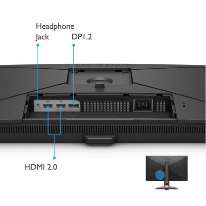 BenQ 9H.LKTLA.TBE Monitor PC 68,6 cm (27") 3840 x 2160 Pixel 4K Ultra HD LED Nero [EX2710U]