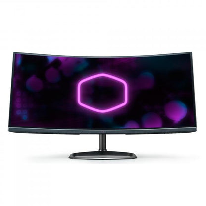 Cooler Master Gaming GM34-CW Monitor para PC 86,4 cm (34") 3440 x 1440 Pixeles UltraWide Quad HD LCD Negro [CMI-GM34-CW2-EU] 