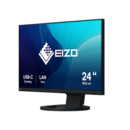 EIZO FlexScan EV2490-BK Monitor PC 60,5 cm (23.8") 1920 x 1080 Pixel Full HD LED Nero [EV2490-BK]