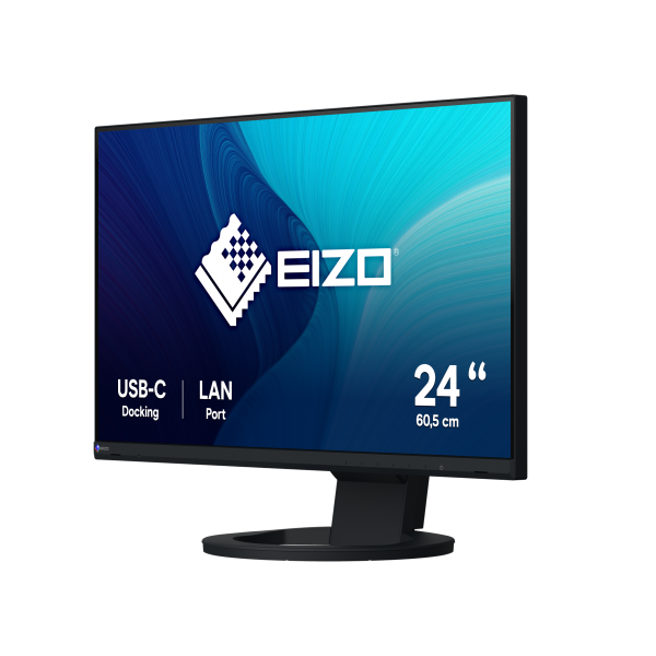 EIZO FlexScan EV2490-BK Monitor PC 60,5 cm (23.8") 1920 x 1080 Pixel Full HD LED Nero [EV2490-BK]