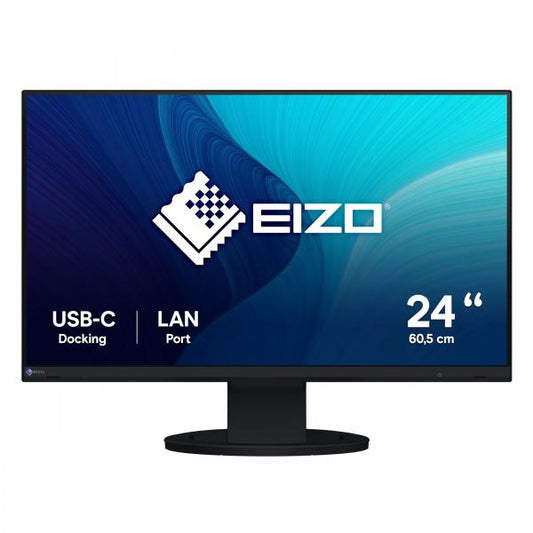 EIZO FlexScan EV2490-BK Monitor PC 60,5 cm (23.8") 1920 x 1080 Pixel Full HD LED Nero [EV2490-BK]