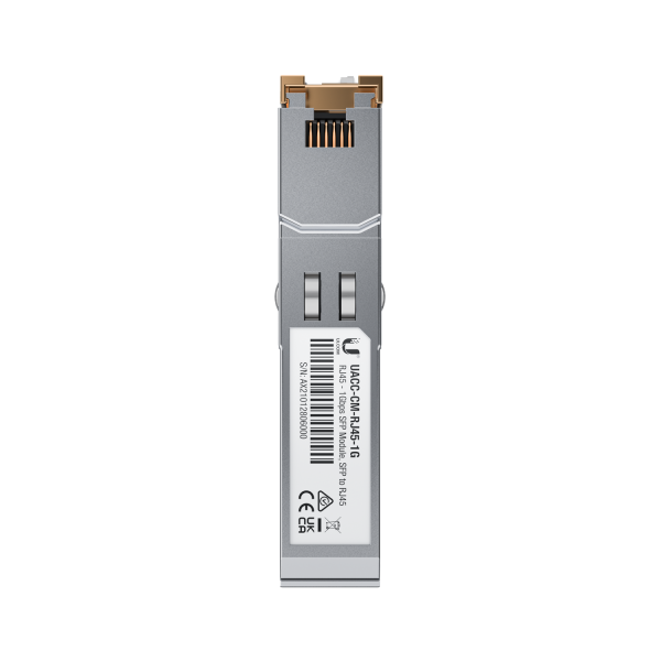 Ubiquiti-UACC-CM-RJ45-1G - Módulo transceptor SFP, SFP a RJ45 UACC-CM-RJ45-1G [UACC-CM-RJ45-1G] 