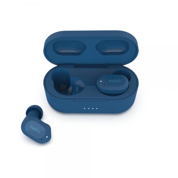 Belkin SOUNDFORM Play Auricolare True Wireless Stereo (TWS) In-ear Bluetooth Blu [AUC005BTBL]