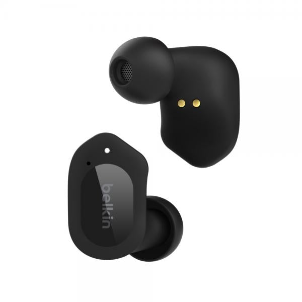 Belkin SOUNDFORM Play Auricolare Wireless In-ear Musica e Chiamate USB tipo-C Bluetooth Nero [AUC005BTBK]