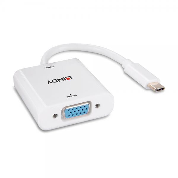 ADAPTADOR USB-C A VGA LINDY [43355] 