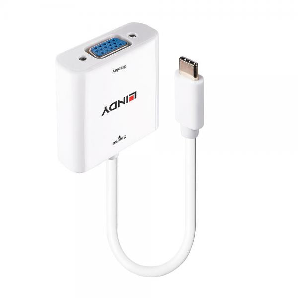 ADAPTADOR USB-C A VGA LINDY [43355] 