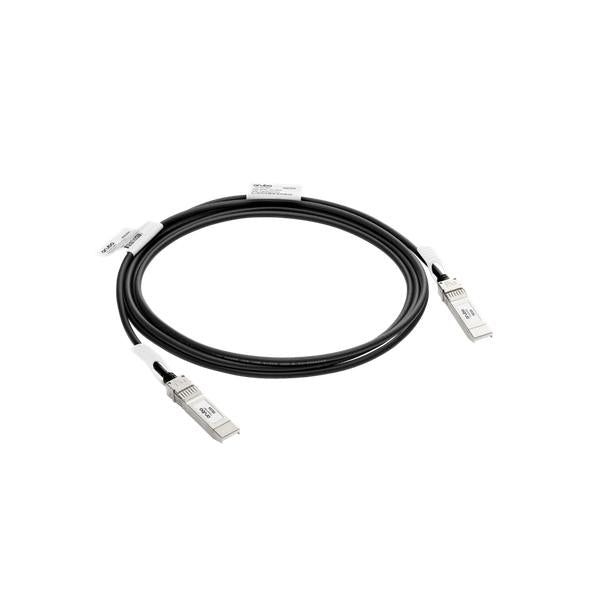 Aruba, a Hewlett Packard Enterprise company R9D20A cable de fibra óptica 3 m SFP+ Negro, Plata [R9D20A] 