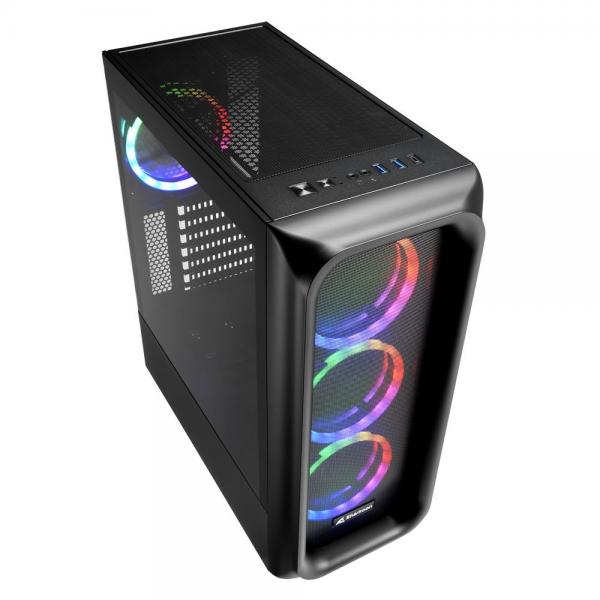 Sharkoon TK5M RGB ATX Desktop Nero [TK5MRGB]