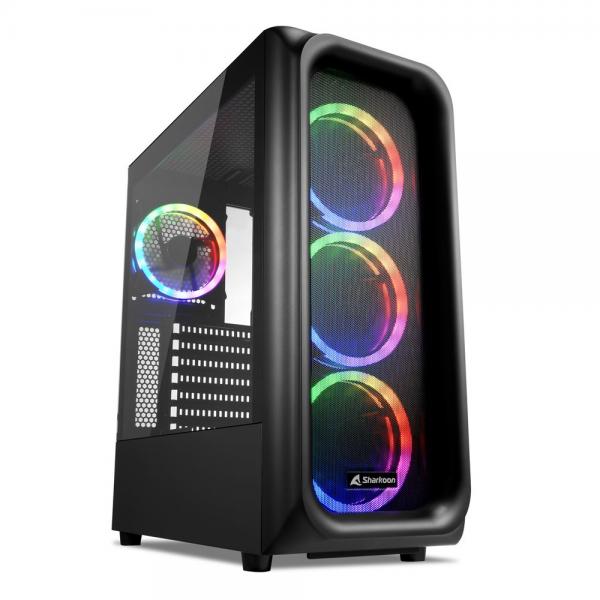 Sharkoon TK5M RGB ATX Desktop Nero [TK5MRGB]