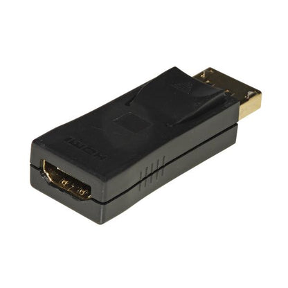 LINK ADATTATORE DISPLAYPORT 1.2 MASCHIO - HDMI 1.4 FEMMINA CONTATTI DORATI 4K@30HZ [LKADAT211]