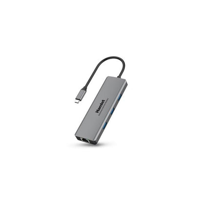 Hamlet HDKC-PD200U replicatore di porte e docking station per notebook Cablato USB 3.2 Gen 1 (3.1 Gen 1) Type-C Grigio [HDKC-PD200U]