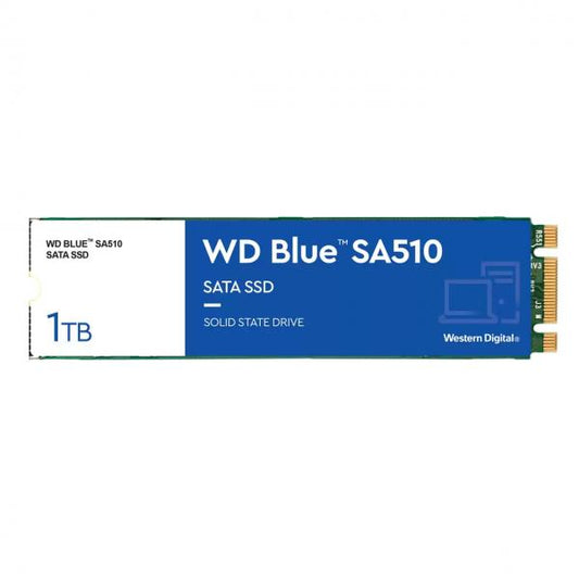 WESTERN DIGITAL SSD BLUE INTERNAL SA510 1TB M.2 SATA R/W 560/480 [WDS100T3B0B] 