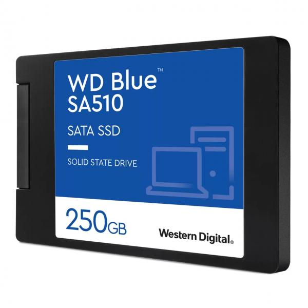 WESTERN DIGITAL SSD BLUE INTERNO SA510 250GB 2,5 SATA 6GB/S R/W 550/480 [WDS250G3B0A]