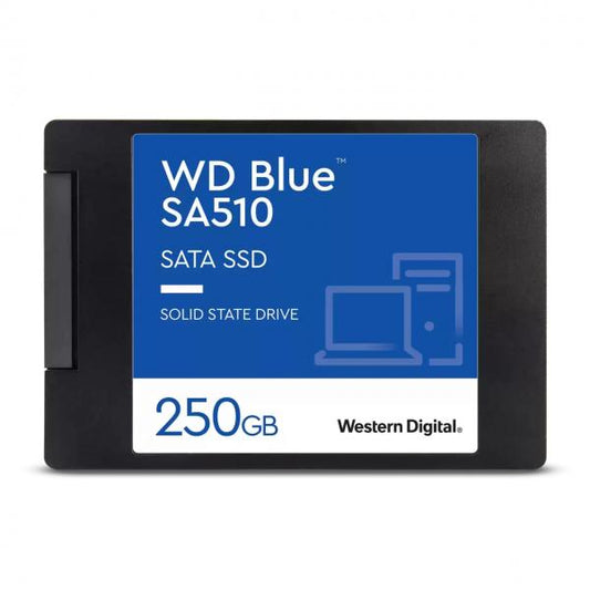 WESTERN DIGITAL SSD BLUE INTERNO SA510 250GB 2,5 SATA 6GB/S R/W 550/480 [WDS250G3B0A]