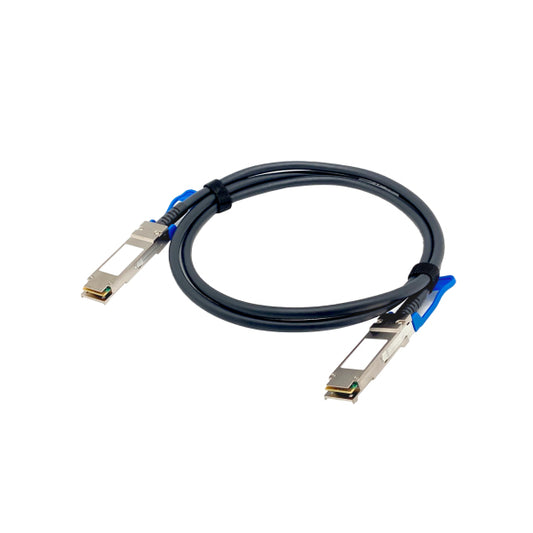 QNAP CAB-DAC15M-Q28 fiber optic cable 1.5 m QSFP28 Black [CAB-DAC15M-Q28] 