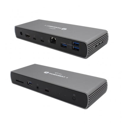 i-tec Thunderbolt 4 Dual Display Docking Station + Power Delivery 96W [TB4DUALDOCKPDIT]