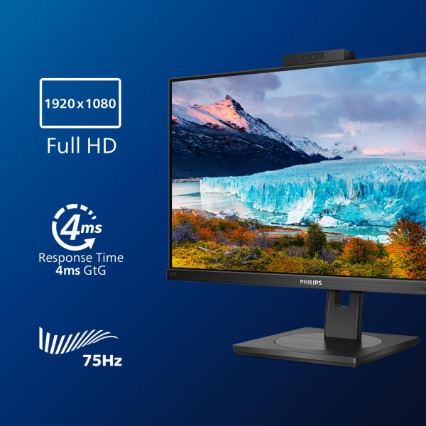 Philips S Line 272S1MH/00 LED display 68,6 cm (27") 1920 x 1080 Pixel Full HD Nero [272S1MH/00]