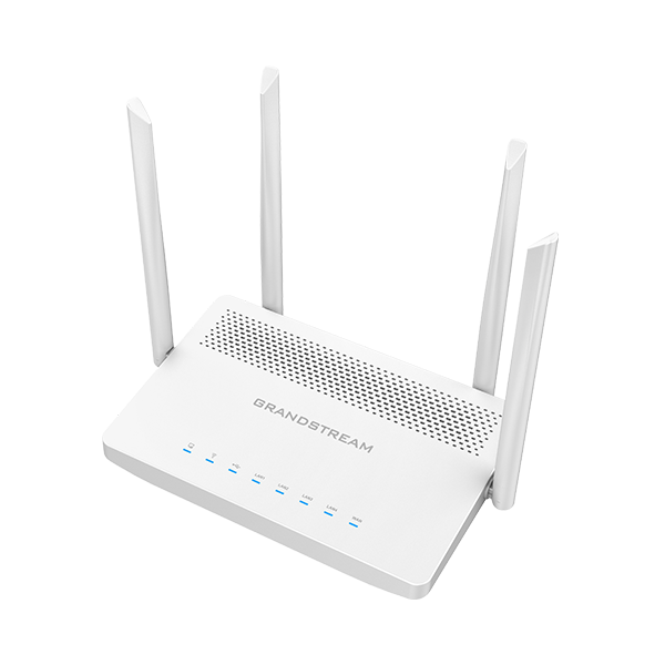 Grandstream GWN7052 - Wi-Fi Dual-Band Router, 1x GbE WAN, 4x GbE LAN, 1 USB 2.0, 1Gbps NAT routing, 30K NAT sessions, VPN (300Mbps), 22 MU-MIMO, up to 100 wireless clients, 1.27Gbps wireles [GWN7052]